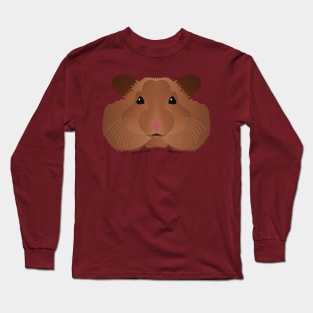 Baby Hamster Face Long Sleeve T-Shirt